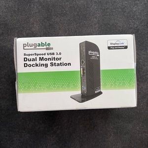 Plugable UD-3900 USB 3.0 Universal Docking Station for Windows